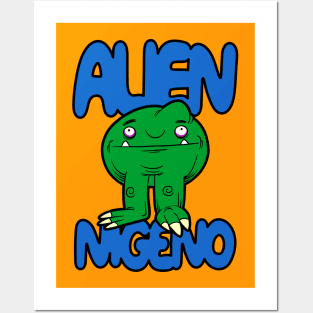 Alienigeno Posters and Art